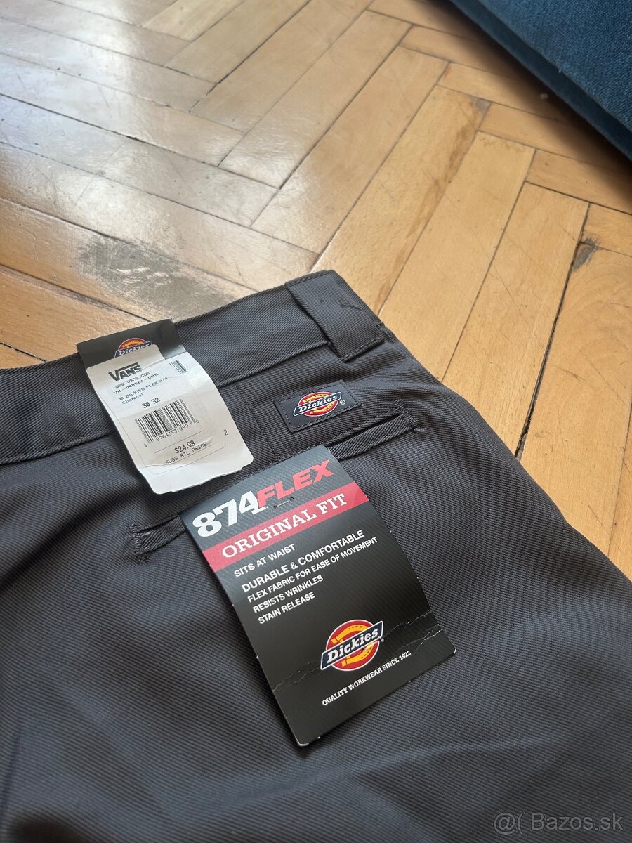 PREDÁM NOVÉ NOHAVICE DICKIES 874 FLEX  38x32 – NENOSENÉ