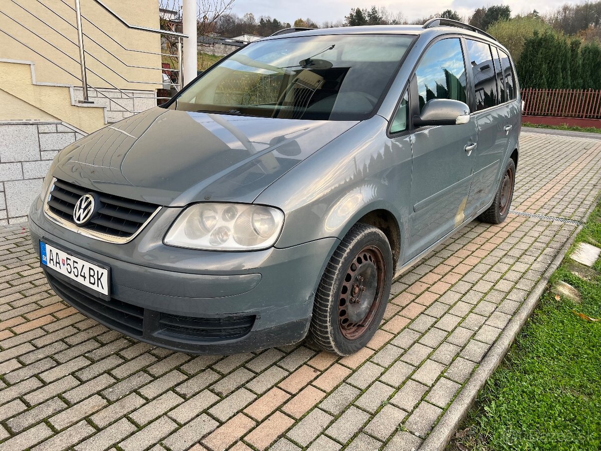 Volkswagen Touran 1.9 TDI 77kw DSG 6st 2006