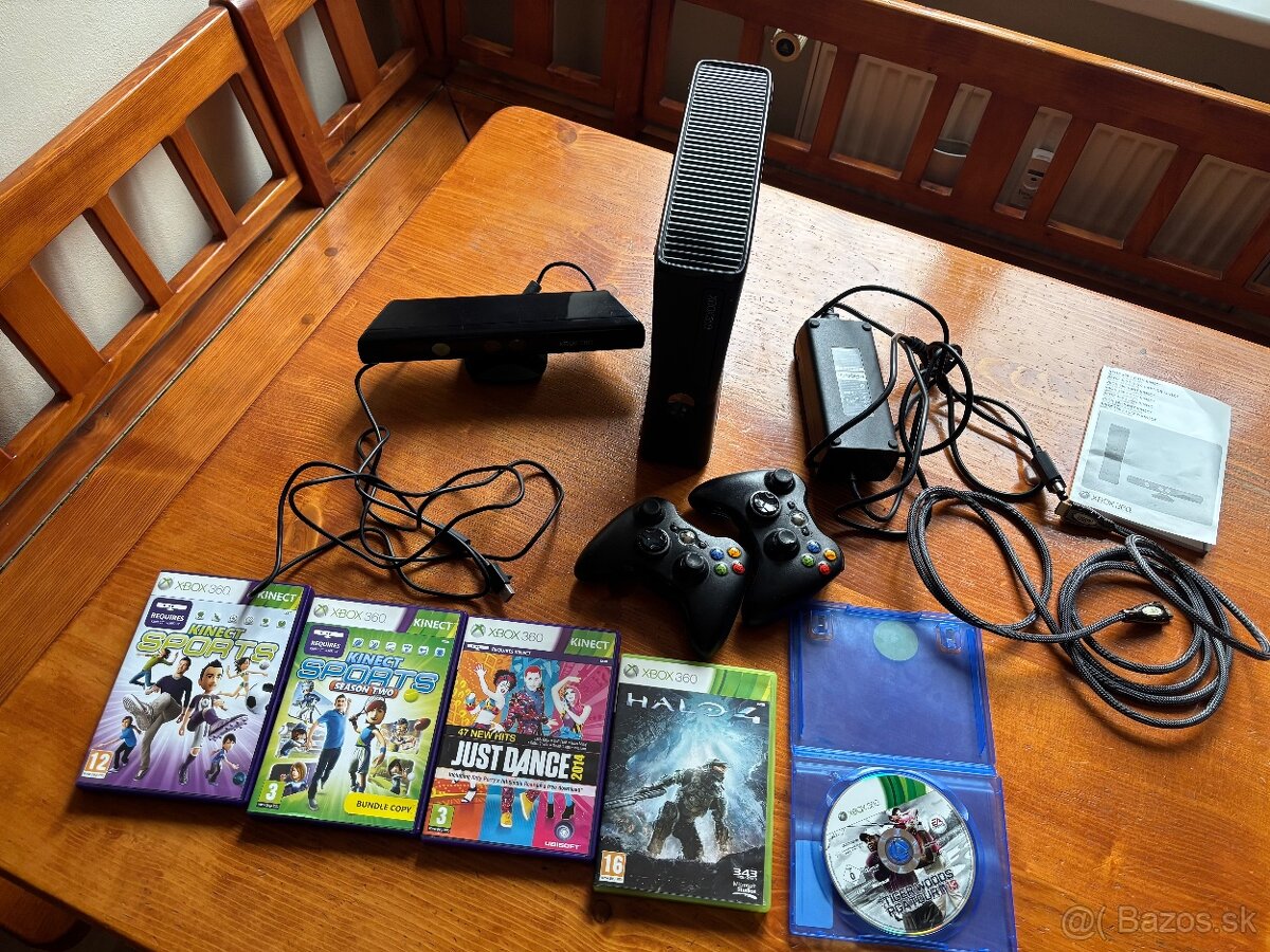 Xbox 360 S 4GB + kinect