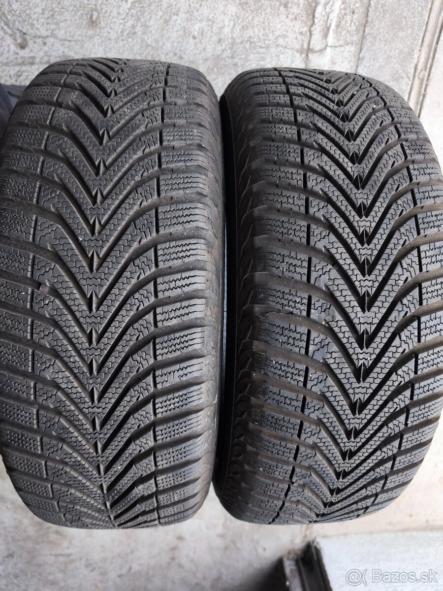 205/55 r16 zimné pneumatiky 7,5-8mm