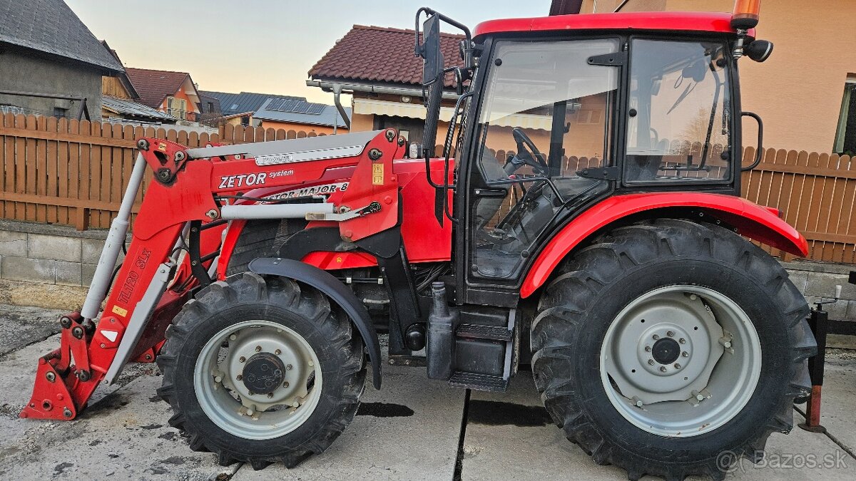 Zetor major 80 s nakladačom 2015