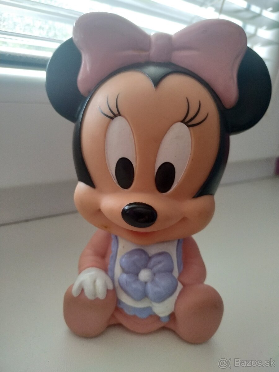 Minnie - retro gumená pískacia hračka