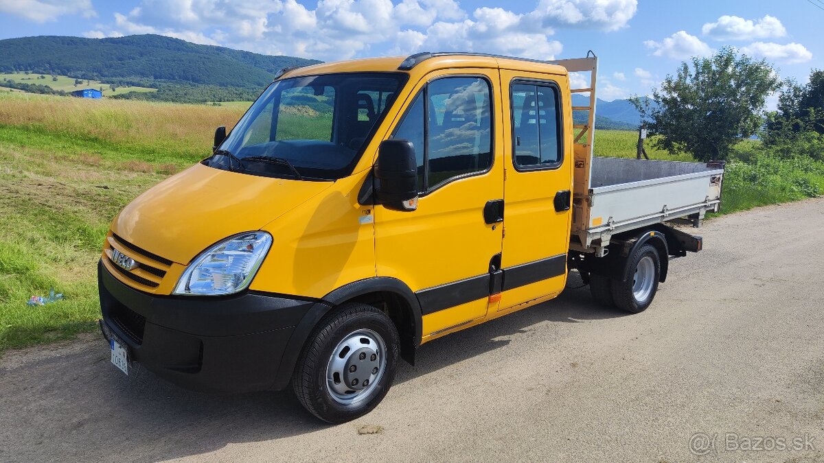 Iveco Daily 35c15 3-stranný sklápač 2009rv,204000 km,7miest