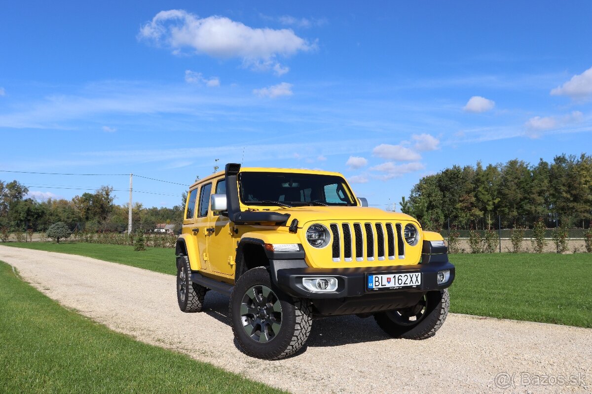 Jeep Wrangler JL Unlimited 2,0L Benzín