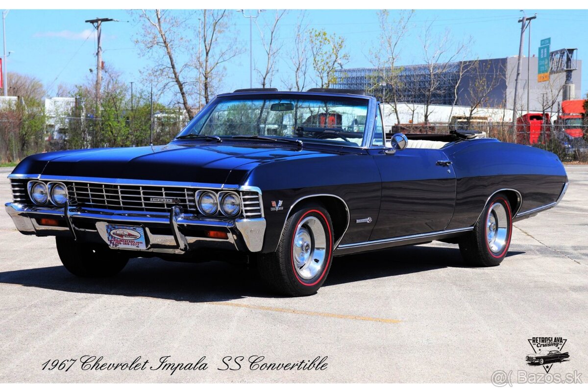 Svadba, foto, filmy - Chevrolet Impala SS Convertible (1967)