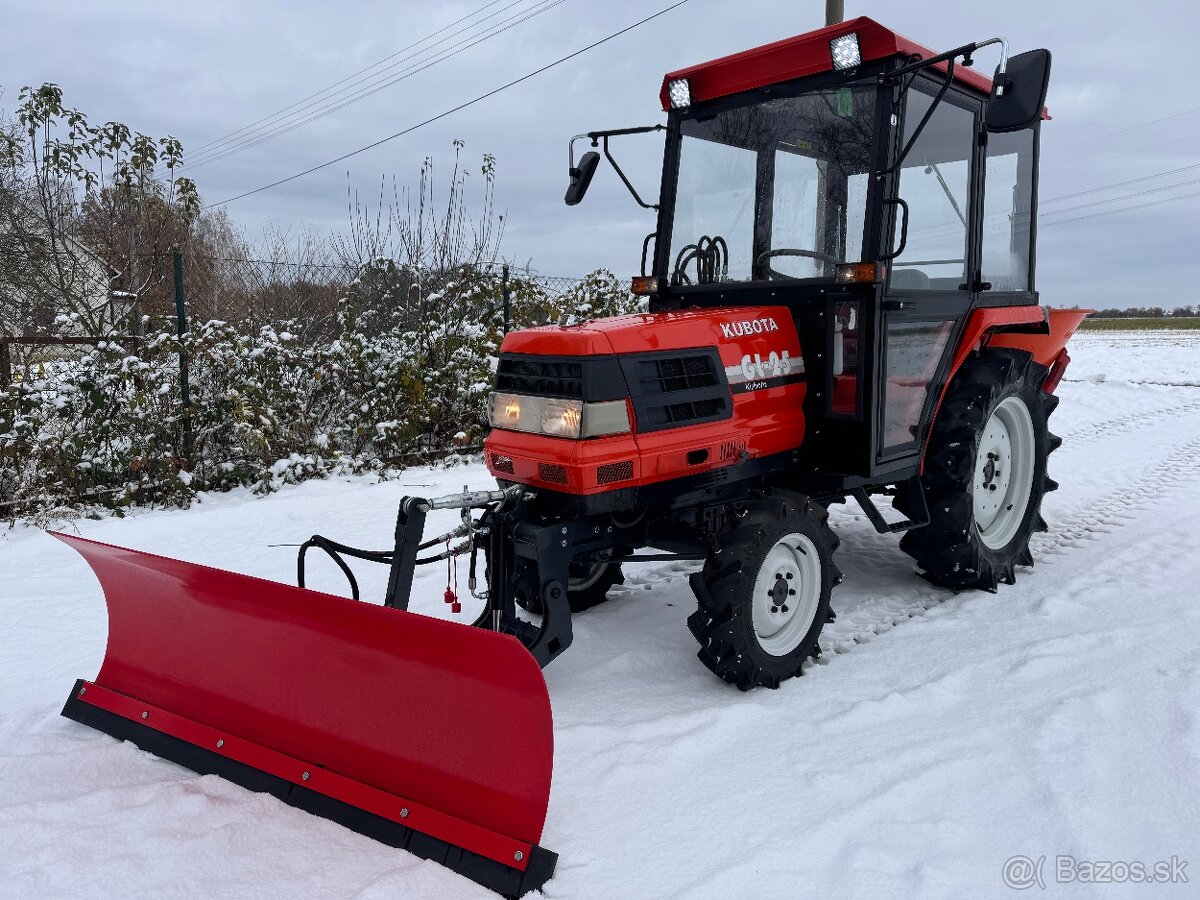 Japonský traktor KUBOTA GL 23 Diesel 3 válec, 23HP