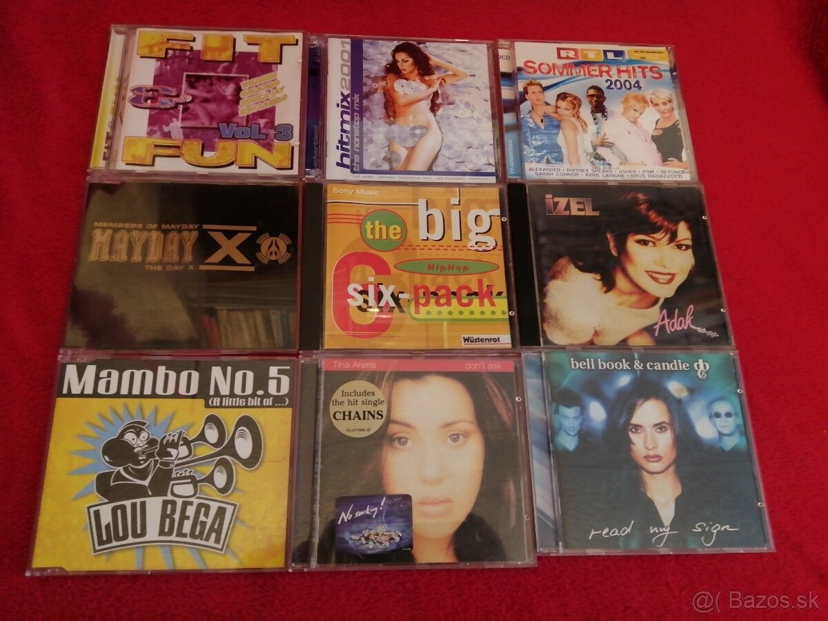 Pop,Rock,Dance,Technno,Classical CD