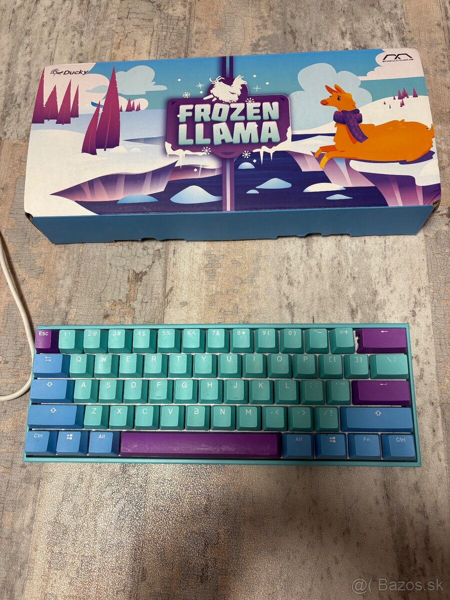 Ducky mecha mini Frozen Llama RGB 60%