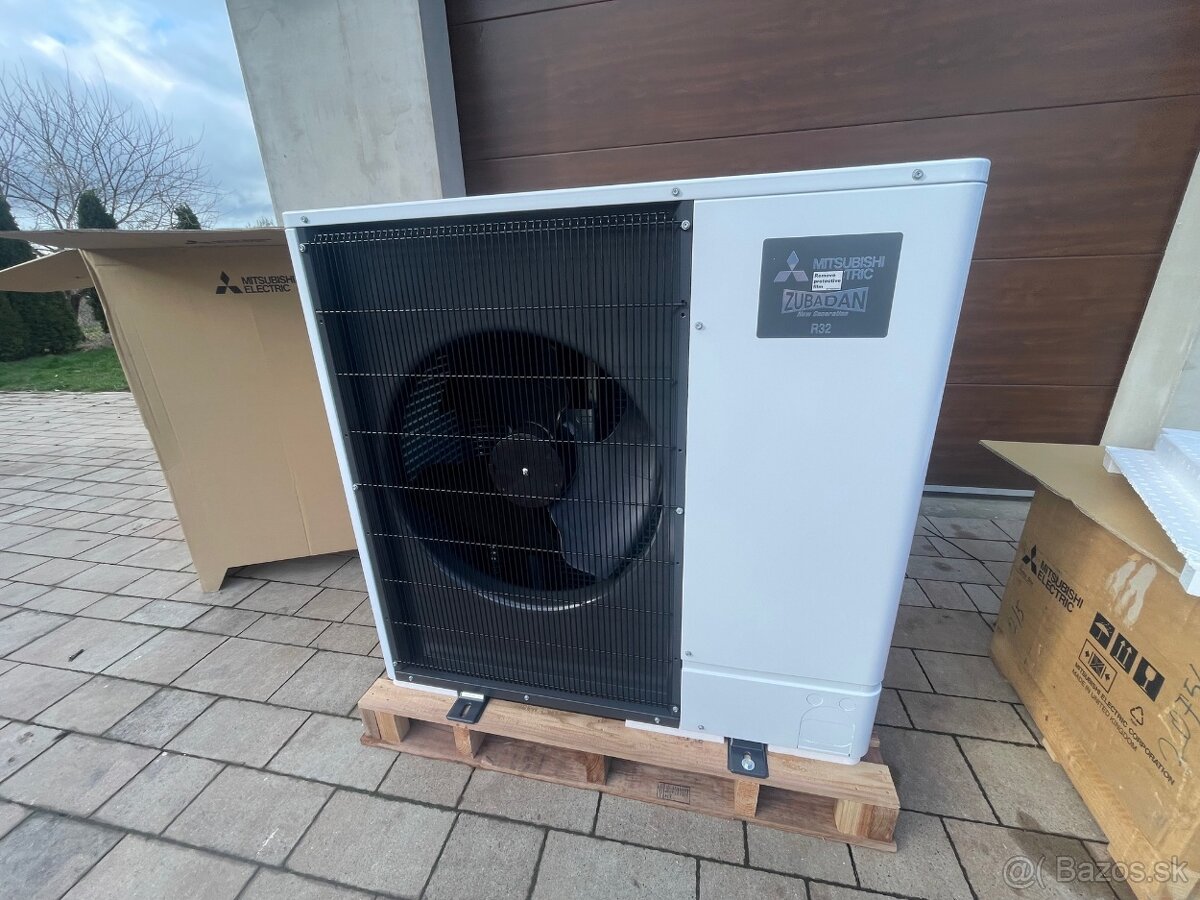 Tepelné čerpadlo MITSUBISHI Ecodan Zubadan 12kW nové