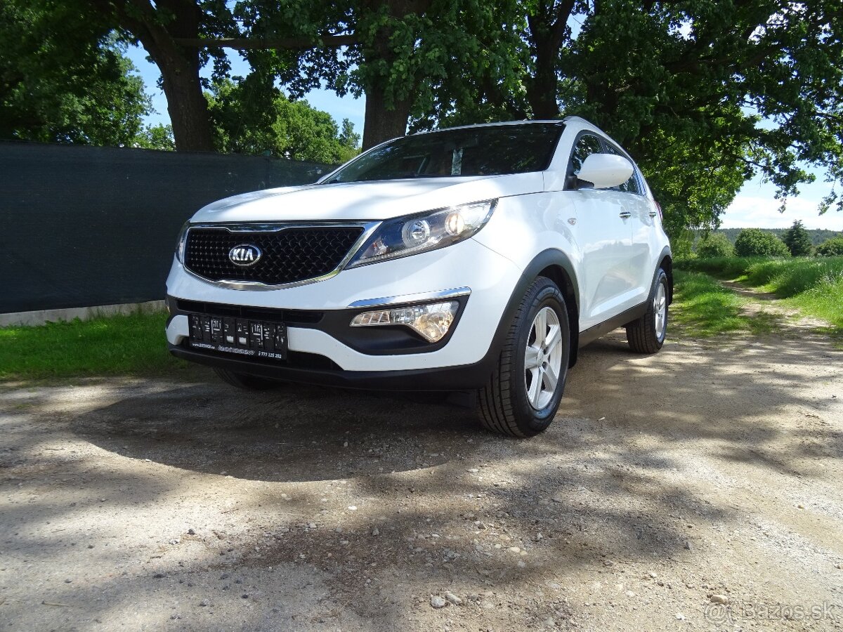 Kia Sportage 1,7 CRDi 85kW 2 sady alu kol, pěkná výbava