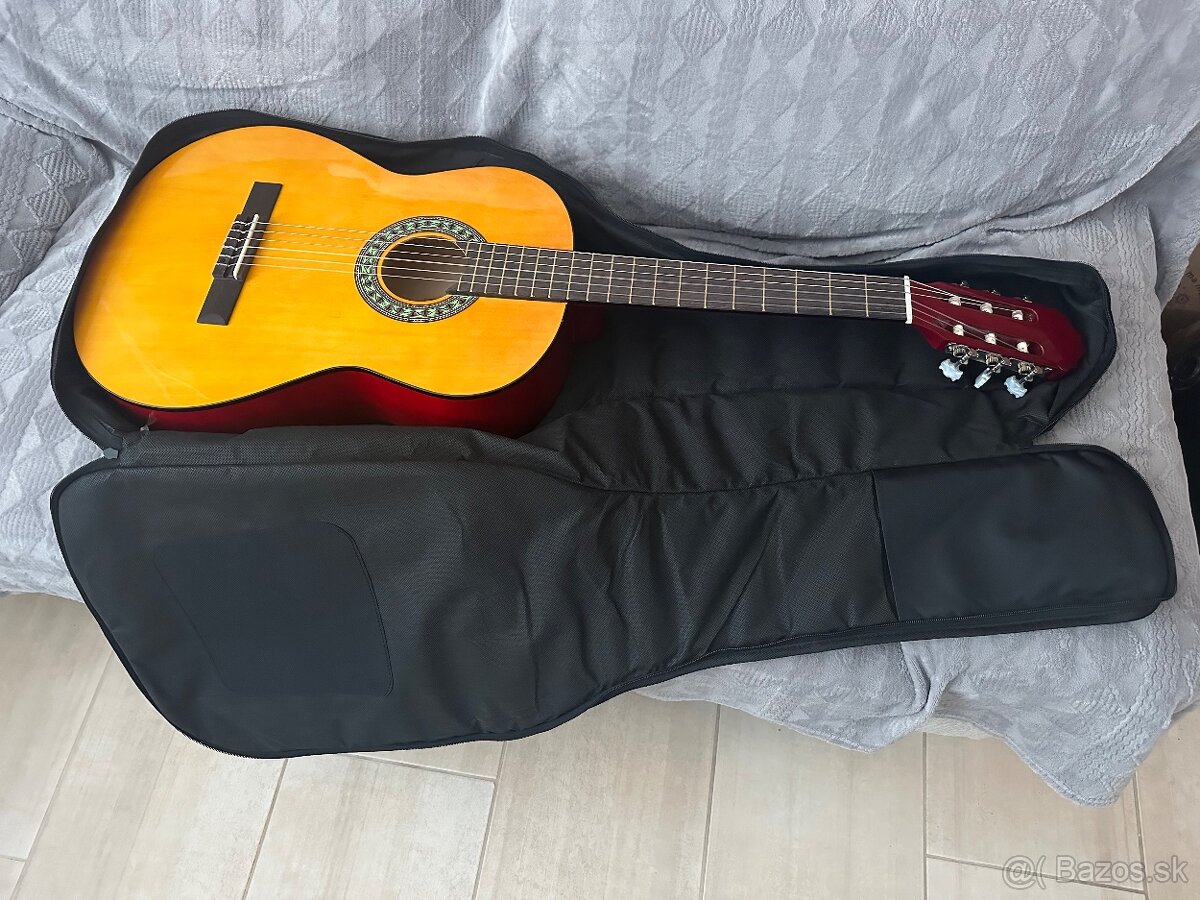 Nová akustická gitara 4/4 + púzdro