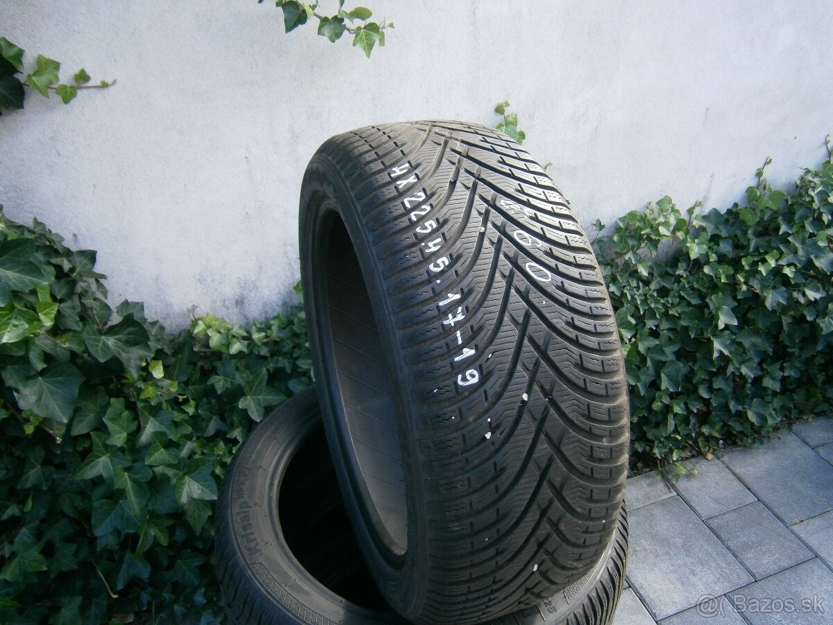 Predám 4x zimné pneu Kleber 225/45 R17 94HXL