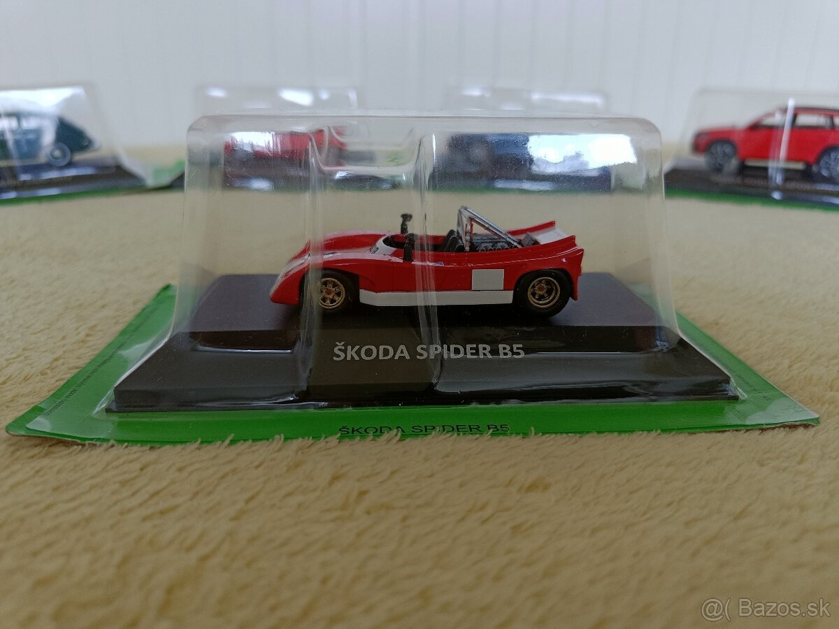 Škoda Spider B5 1:43 DeAgostini