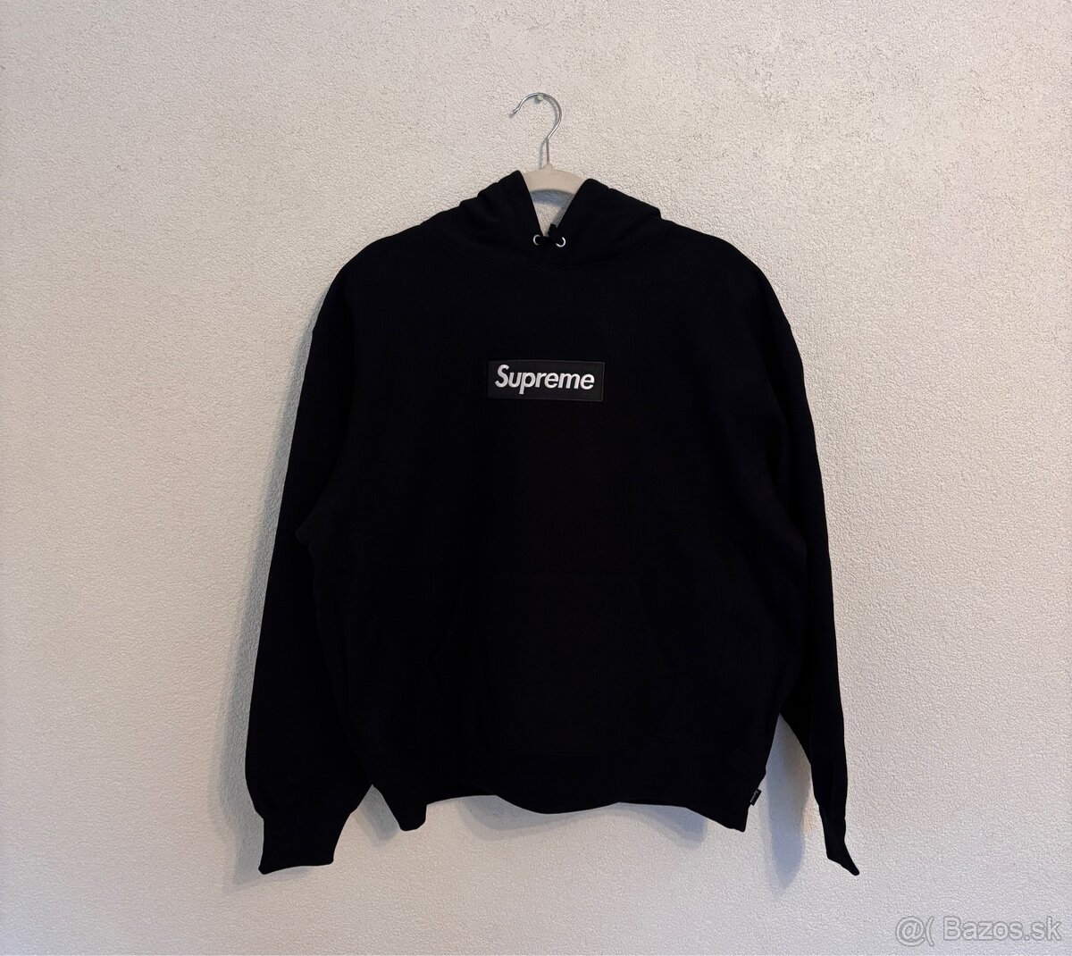 Supreme Black Box Logo Hoodie