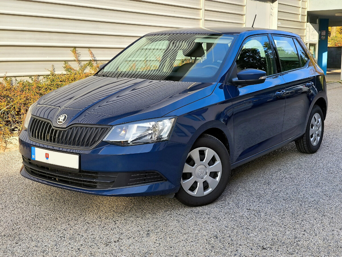 Škoda Fabia 1.0MPI 2018 1.majiteľ (Možný odpočet DPH)