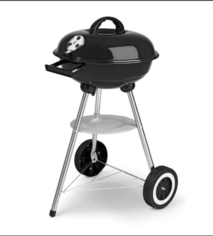 Grillmeister guľatý priemer 34cm s vekom