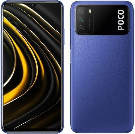 POCO M3, 4 GB/128GB, Cool Blue - veľka zľava