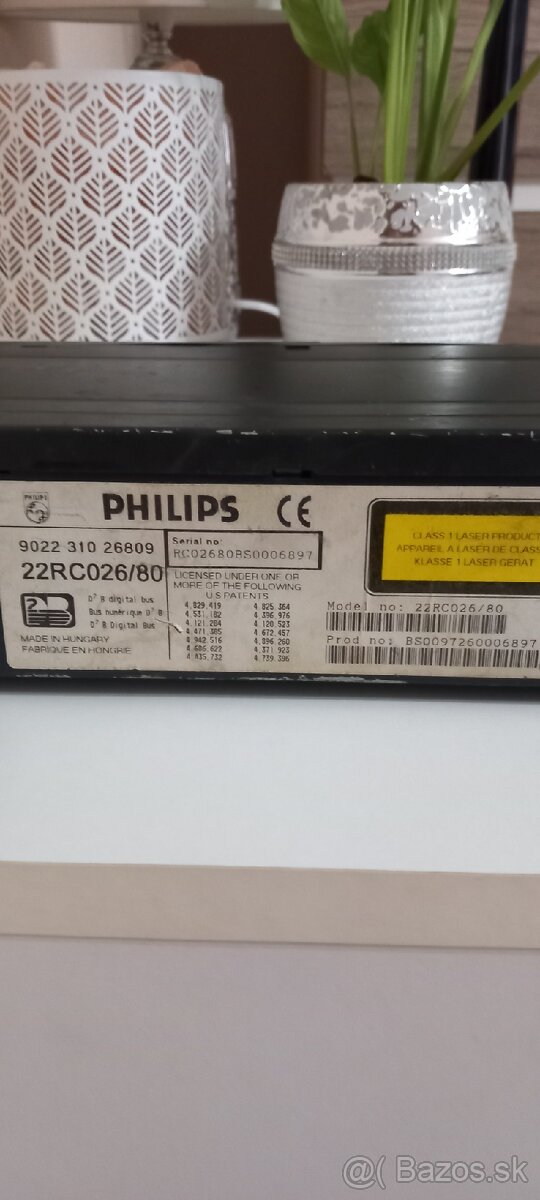 Predám CD menič Philips  do auta na 6 ksCD