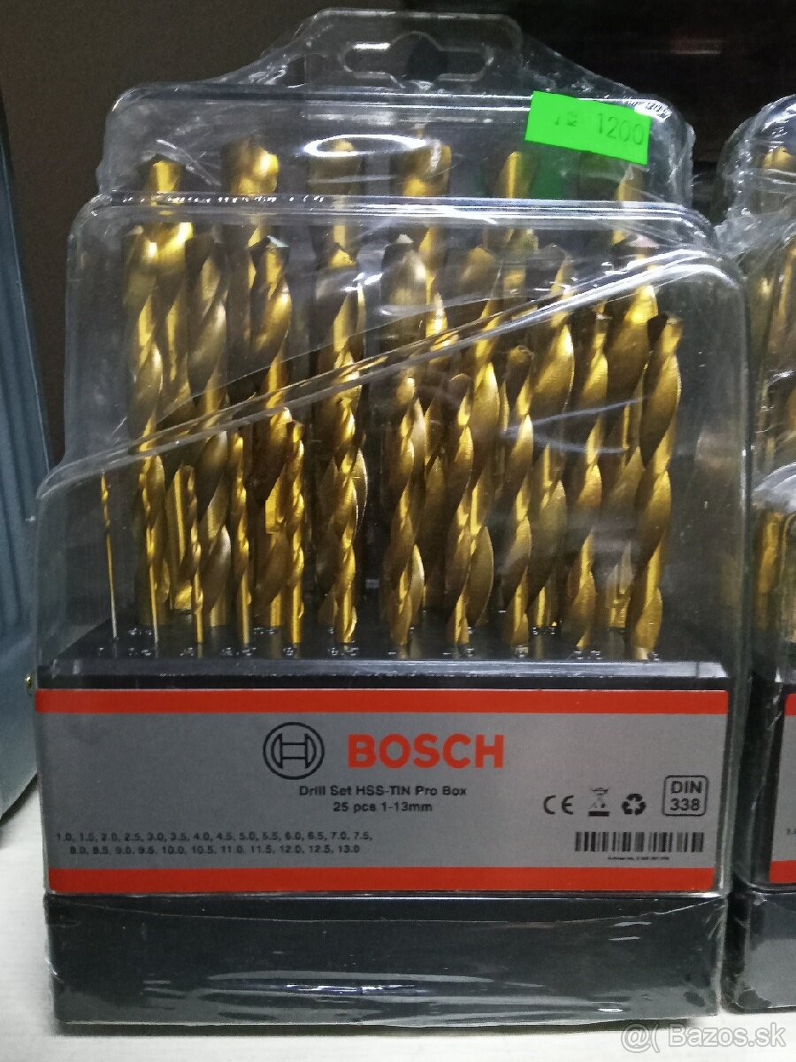 Sada vrtáků HSS-Tin Bosch