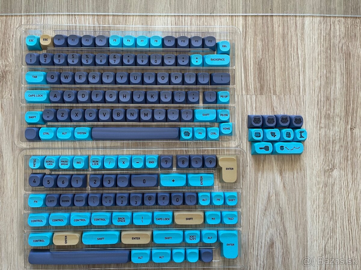 IDOBAO Blue Cat keycaps set