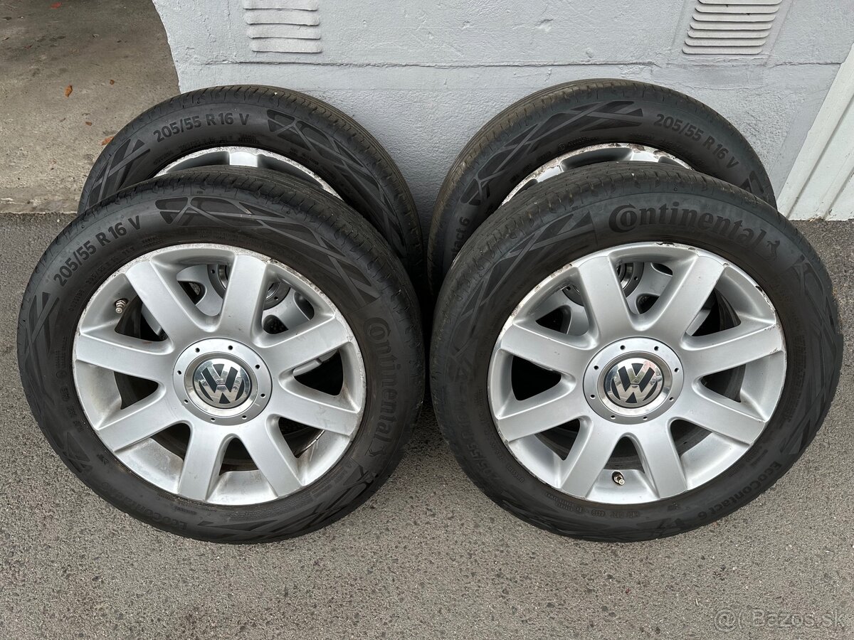 205/55 R16 91V 5x112 6,5Jx16 ET50 VW