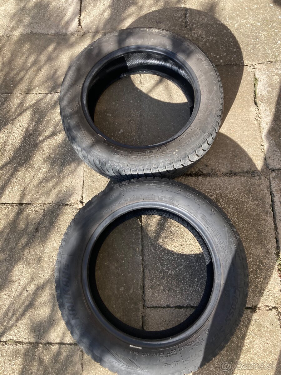 4x zimné pneumatiky 205/55 R16