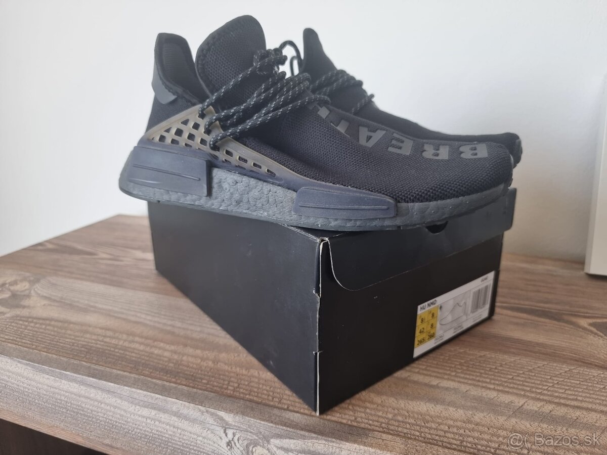 Adidas x Pharrell Williams Human Race NMD 'Triple Blac