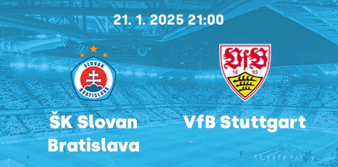 Predám 4 lístky na ŠK Slovan - VFB Stuttgart