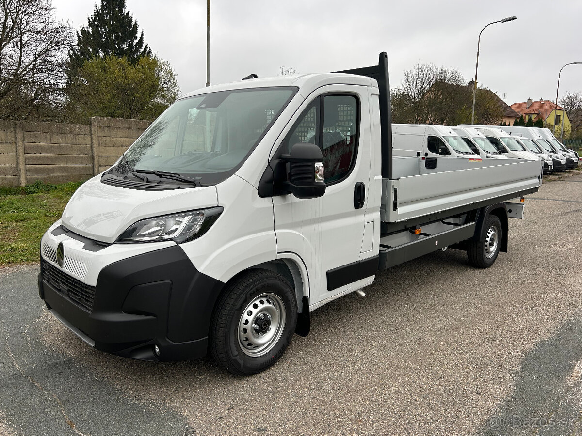 Citroen Jumper L4 valník , facelift , nové , DPH