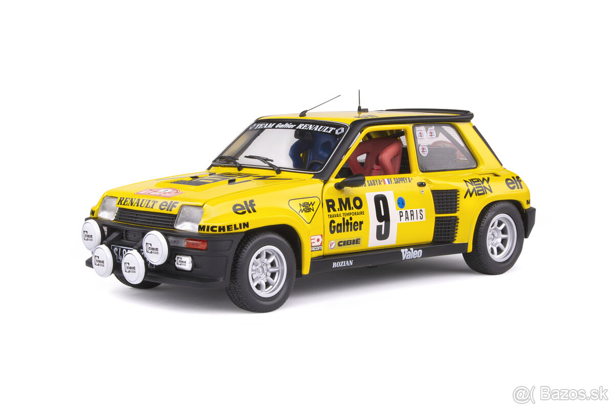 Renault 5 Turbo – Rallye Monte-Carlo – 1982 – #9 B.SABY