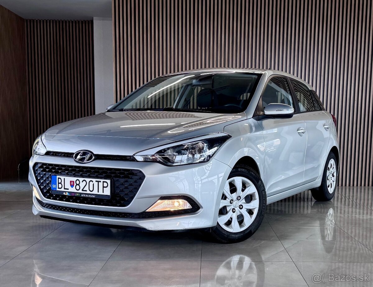 Hyundai i20 1.2 Benzín 2018/ Slovák / DPH / Komplet história