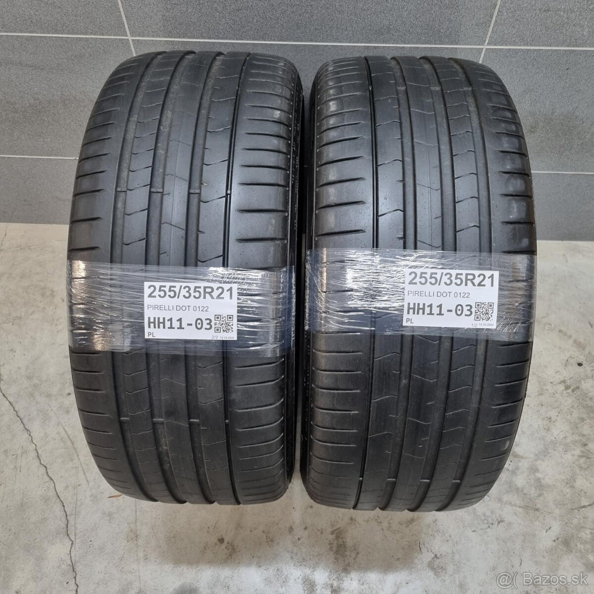 Letné pneumatiky 255/35 R21 PIRELLI DOT0122