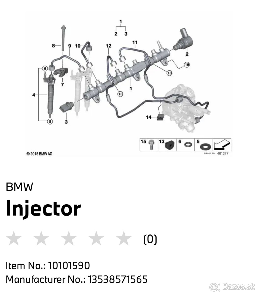 BMW B57 Vstrekovacie trysky -> 13538571565
