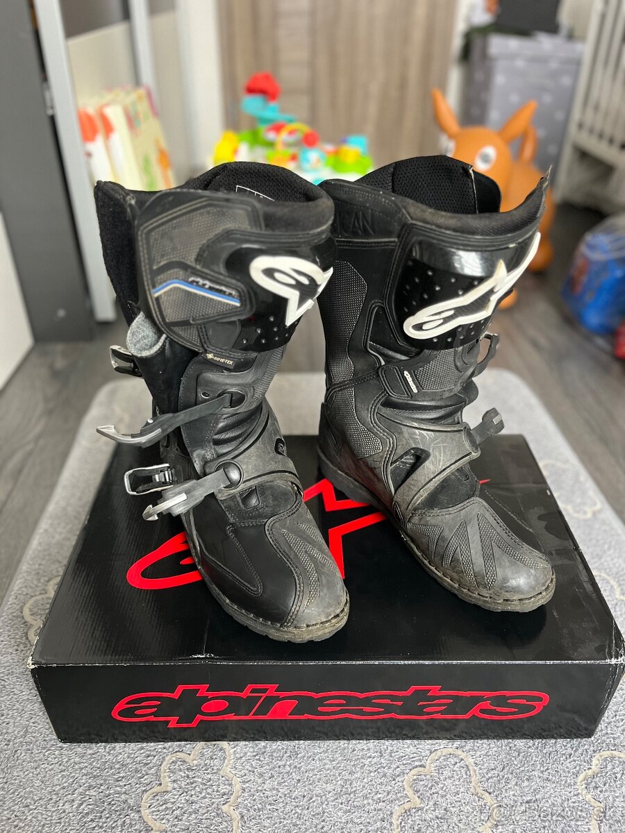 -PREDANE- ALPINESTARS TOUCAN GORETEX black č. 47