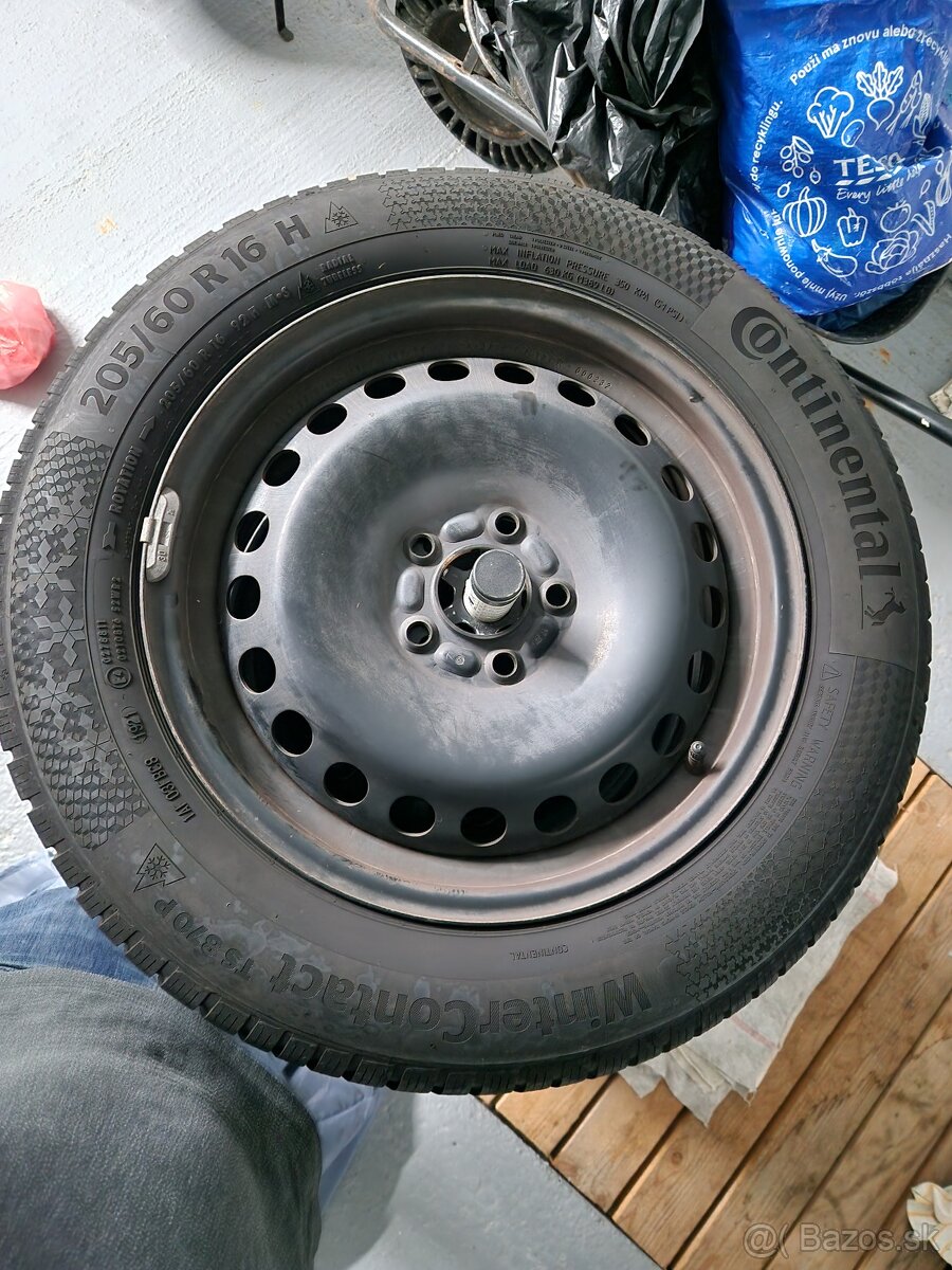 Zimná sada pneu Continental 205/60 R16