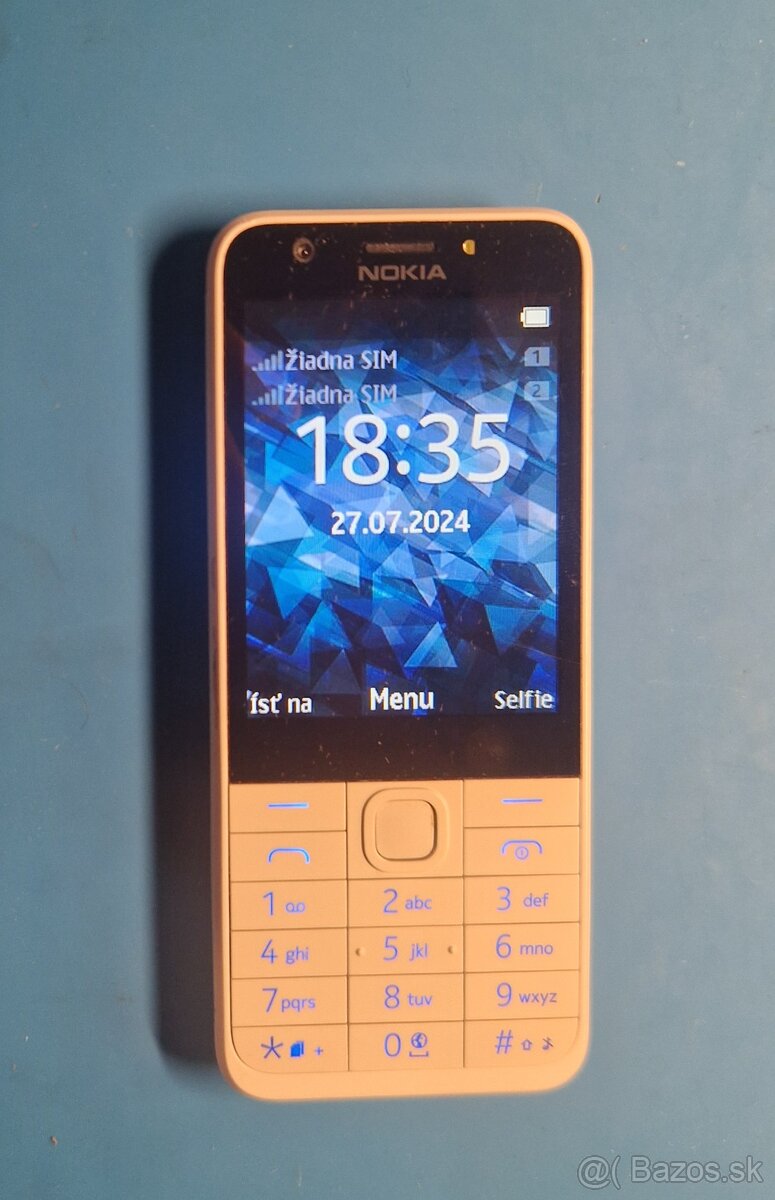 Nokia 230 DS bielo-strieborny