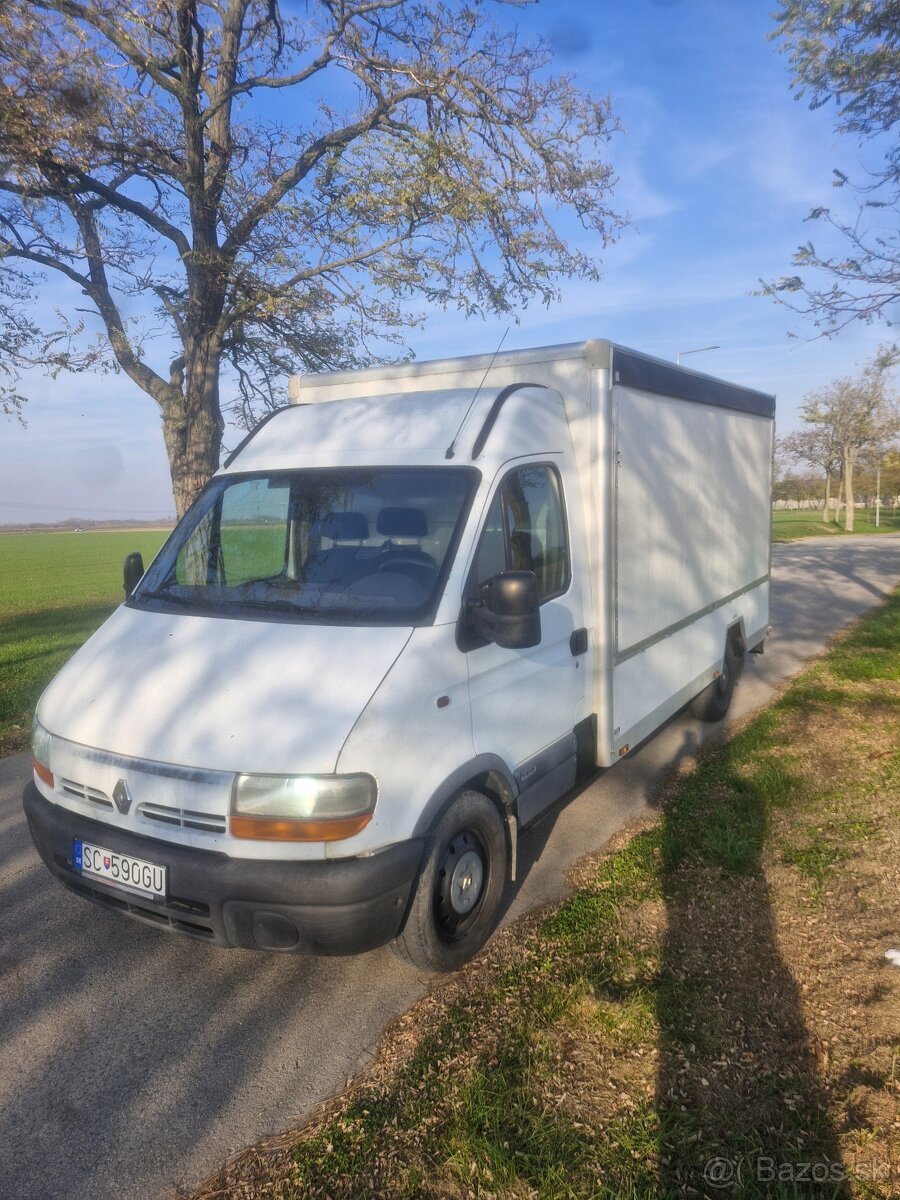 Pojazdna predajna renault master stánok bufet