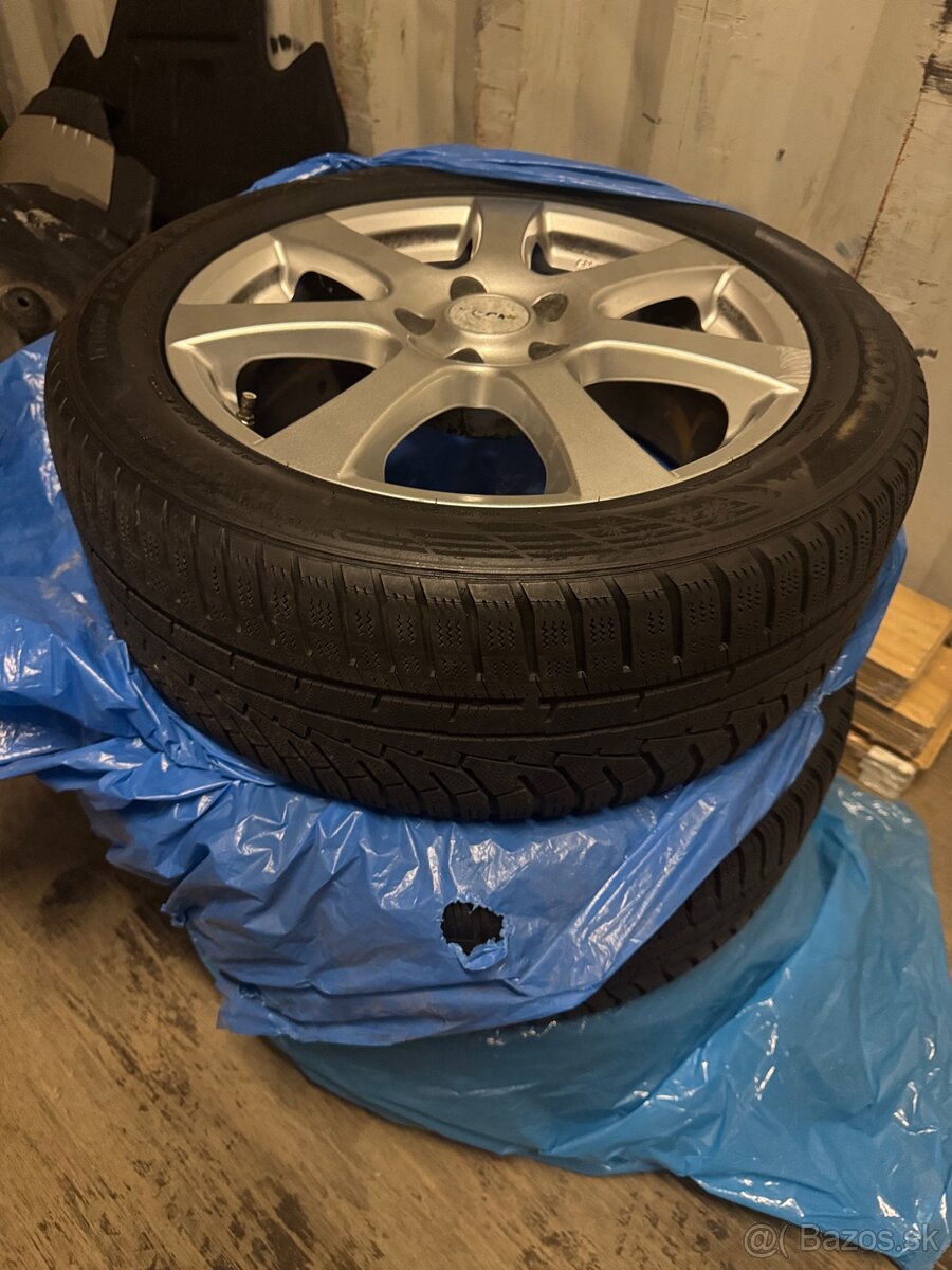 Elektrony + Zimne pneu 5x112 225/50 R17