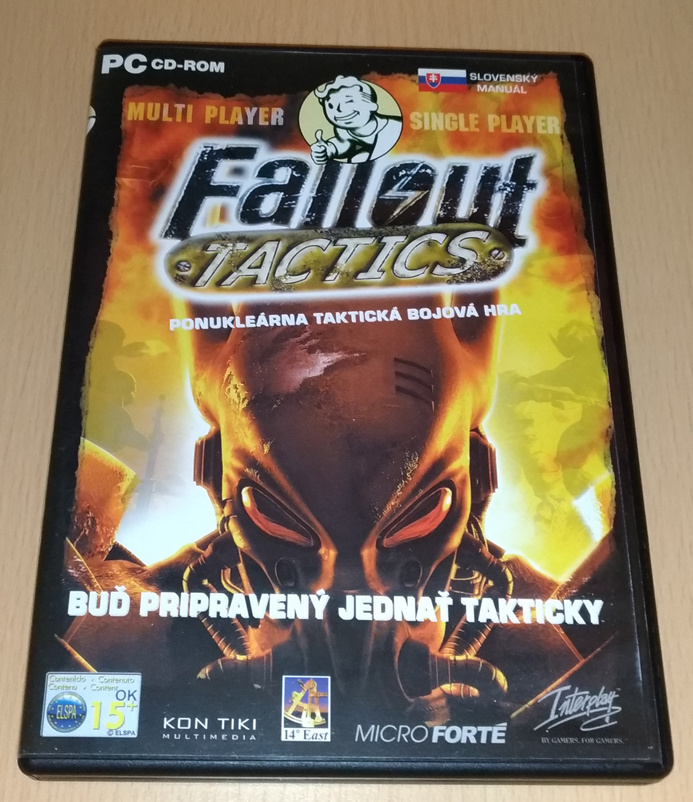 Predám PC hru Fallout Tactics: Brotherhood of Steel