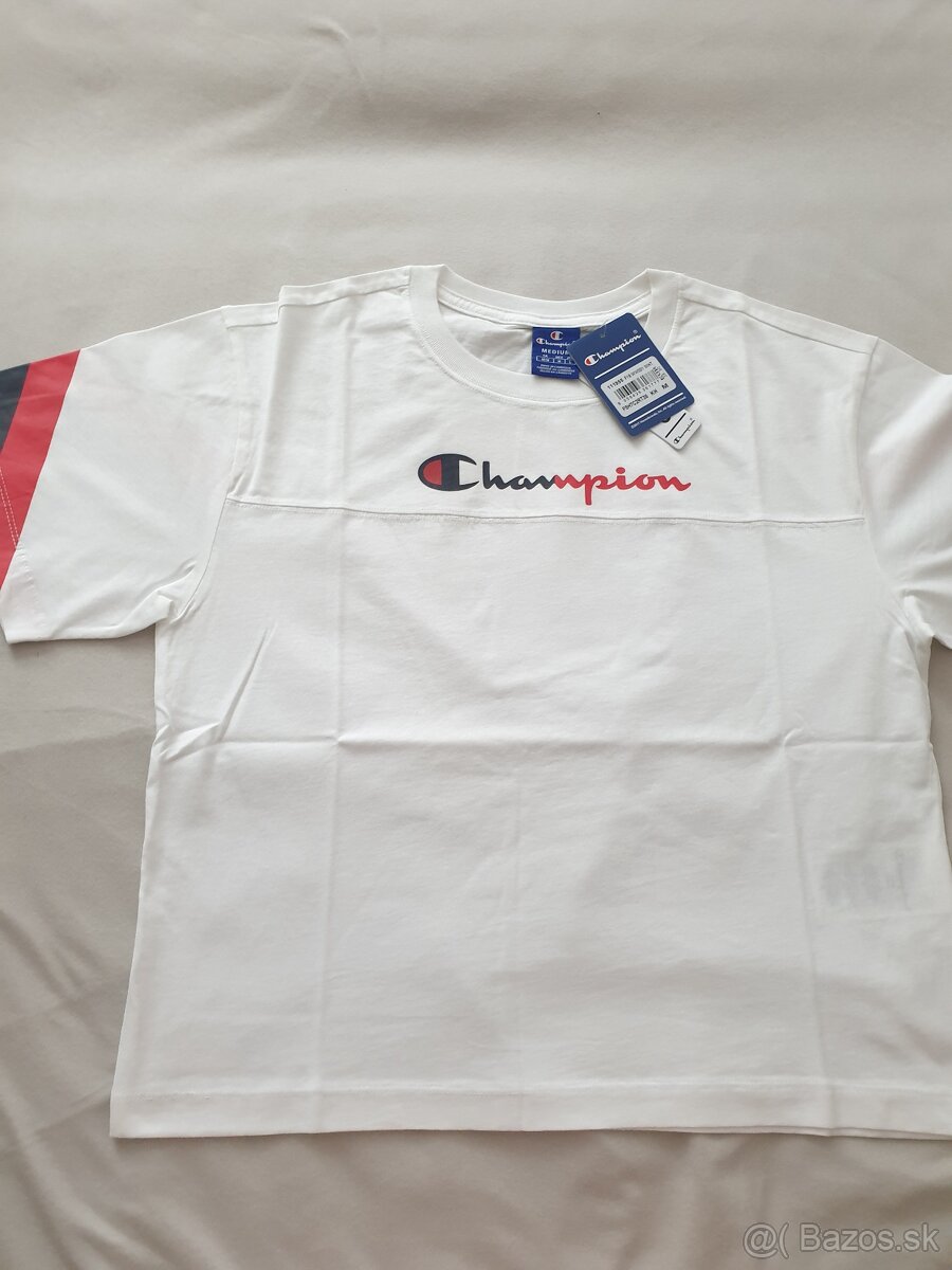 Nové Dámske tričko CHAMPION  veľkosť S,M