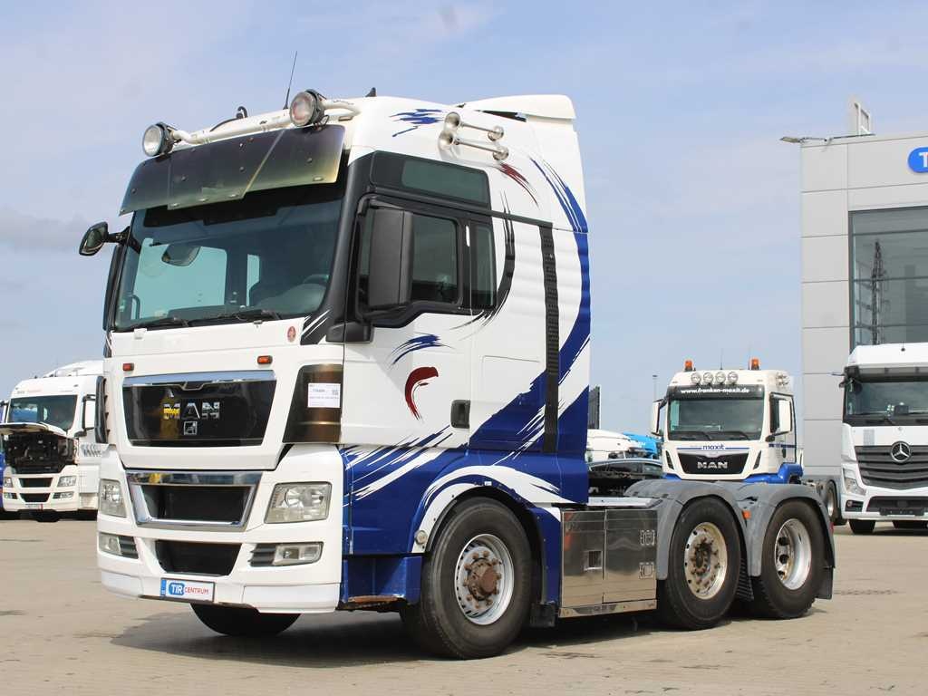 MAN TGX 26.540 6X4 BLS, EURO 5, NATÁČECÍ NÁPRAVA