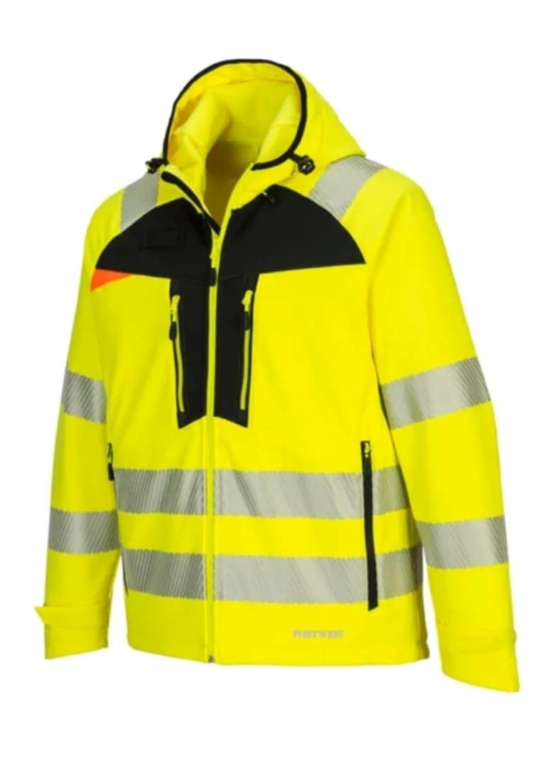 Portwest DX475 DX4 Hi-Vis Reflexná softshellová bunda