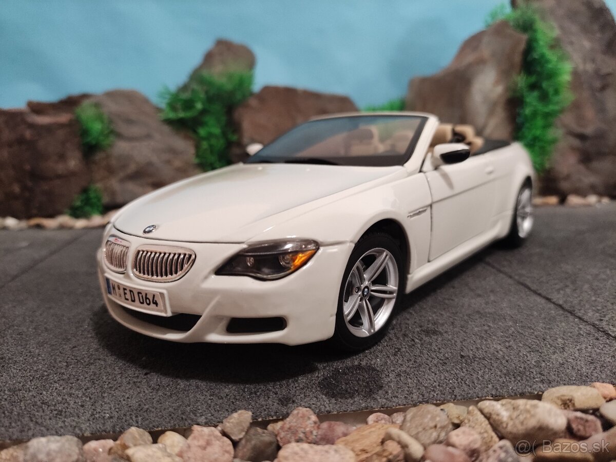 prodám model 1:18 BMW M6 cabrio