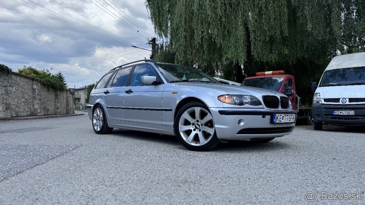 BMW 318d manuál touring