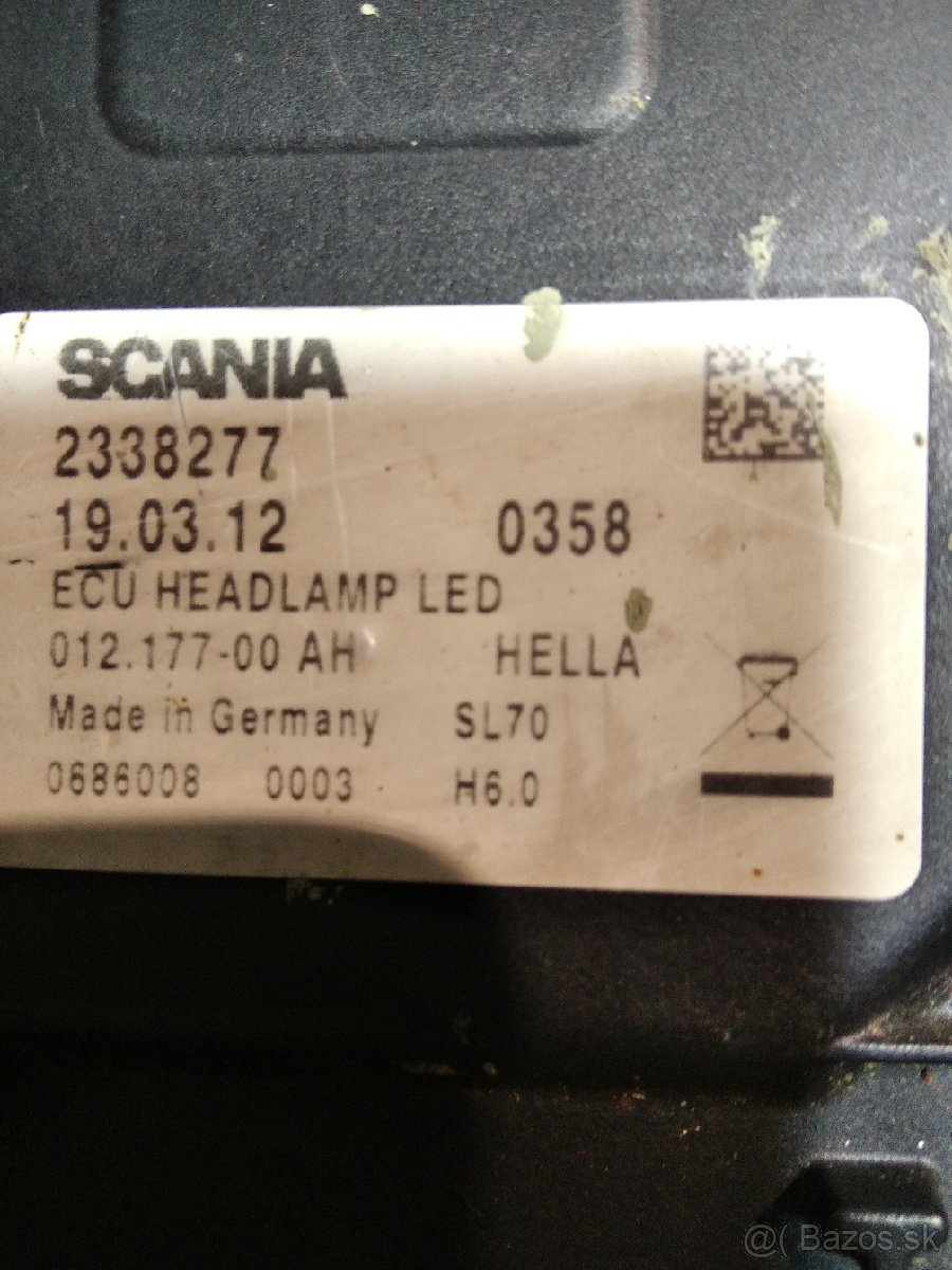 Scania 2338277 LED 01217700 jednotka AE0686008
