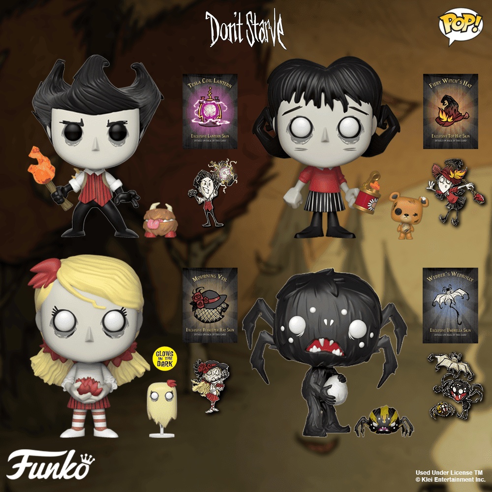 Kúpim Don't starve pop figúrky