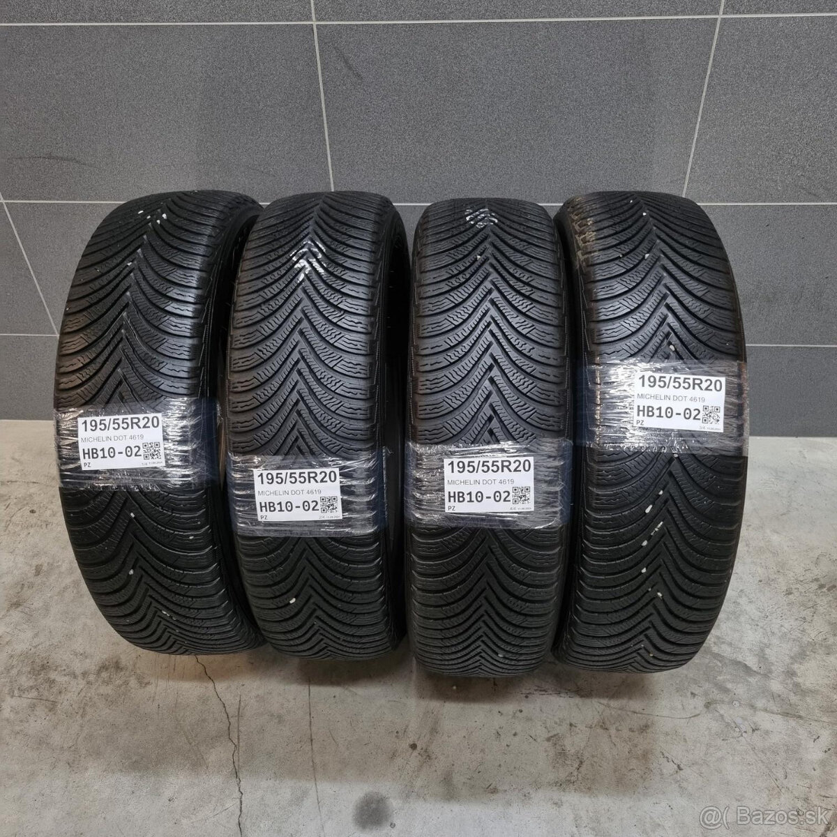 Zimné pneumatiky 195/55 R20 MICHELIN DOT4619