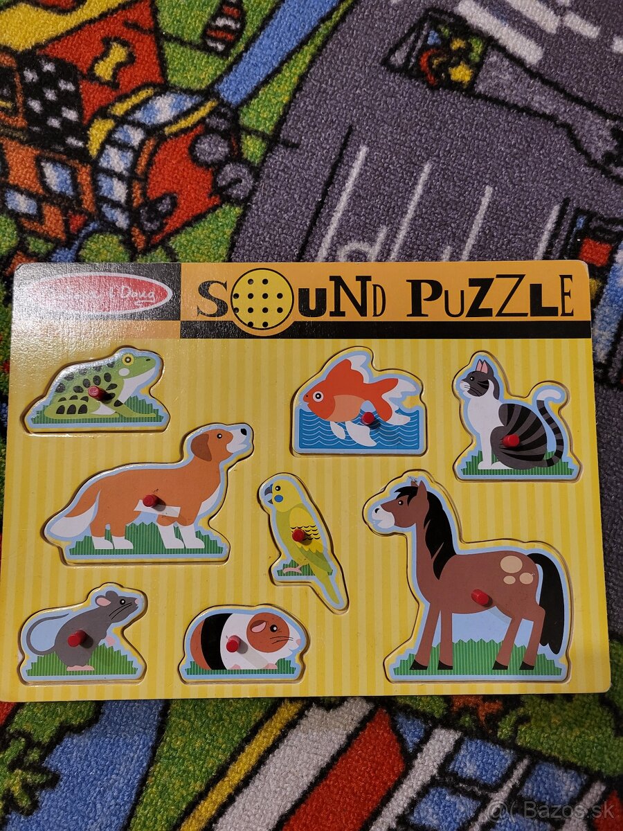 Zvukové puzzle pre deti