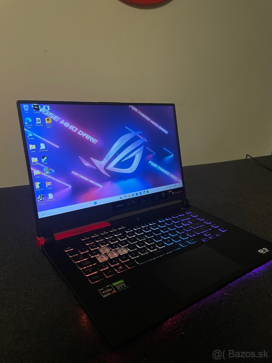 Herný notebook asus rog strix