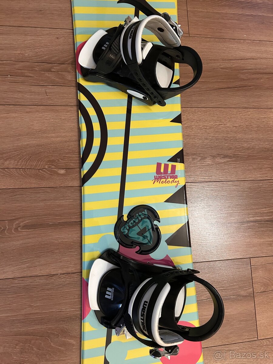 Dámsky snowboard komplet, 154 cm